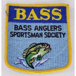 Bass Anglers Sportsman Society Patch Vintage